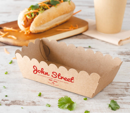 Barquilla para Hot Dogs y Pastelería