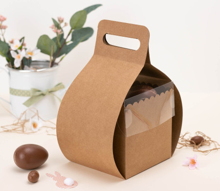 Boîte à Gâteaux et Tartes avec Anse et Couvercle