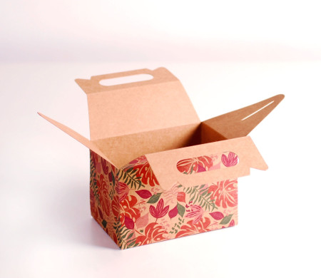 Boîte Pique-Nique en Carton pour Cadeaux