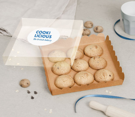 Caja para Galletas, Cookies o Macarons