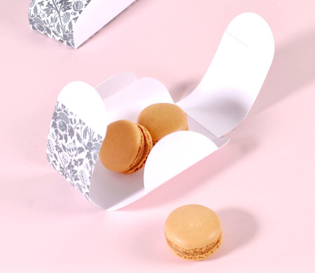 Scatola per 2 Macaron | SelfPackaging