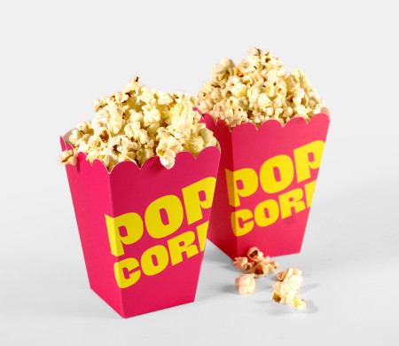Scatola da Pop Corn per Feste ed Eventi