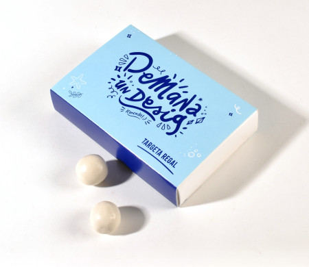Caja con marco y tapa deslizante para chocolates Caja con marco y tapa deslizante para chocolates
