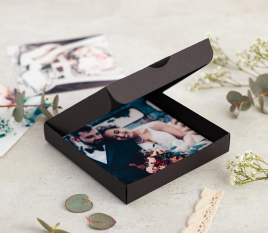 Cajas para fotos para hacer regalos de varios tamaños y formas