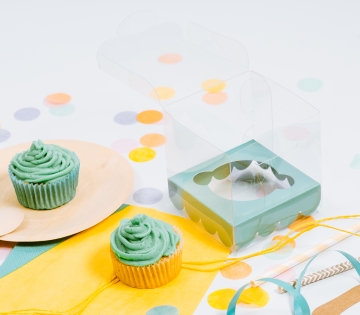 Caja cupcake para fiestas