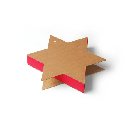 Star-shaped Box Ideal for Christmas