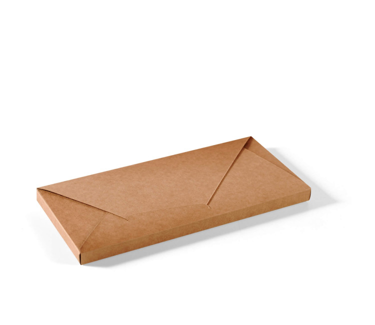 Caja rectangular para una tableta de chocolate