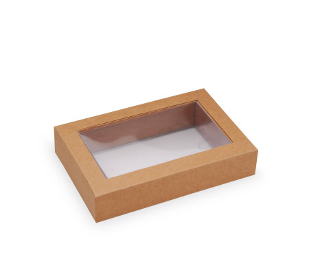 Boîte en Plastique Transparente pour Chocolats et Bonbons