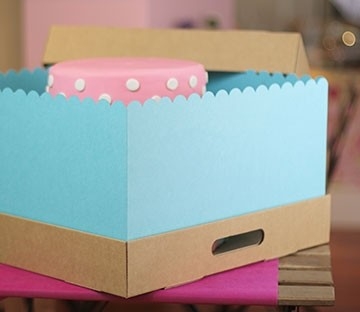 Cute cake boxes