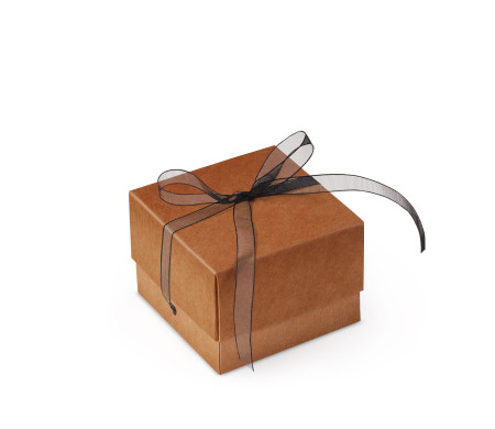 Bonita Caja Regalo con Tapa y Lazo Decorativo