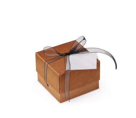Bonita Caja Regalo con Tapa y Lazo Decorativo