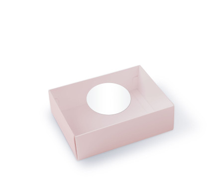 Caja para Macarons con Faja transparente