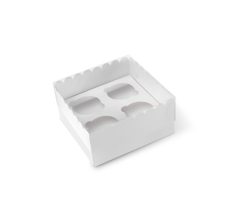Caja para 4 Cupcakes