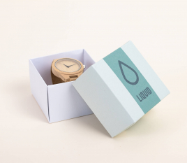 Square box for watches