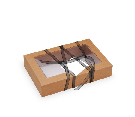Boîte en Plastique Transparente pour Chocolats et Bonbons