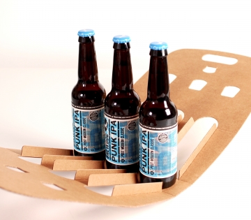 Caja para tres cervezas customizable