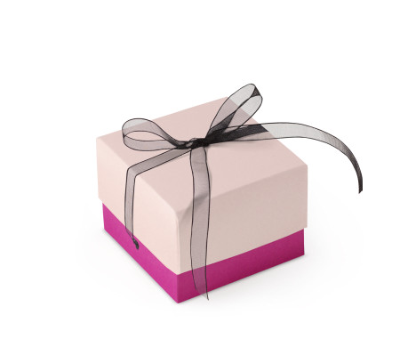 Bonita Caja Regalo con Tapa y Lazo Decorativo