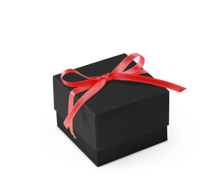 Schöne Geschenkbox mit Deckel und Schleife