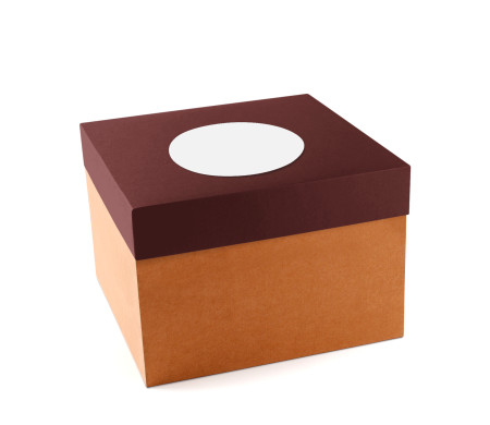 Caja para sombreros. De fácil montaje y disponible en 3 tamaños.