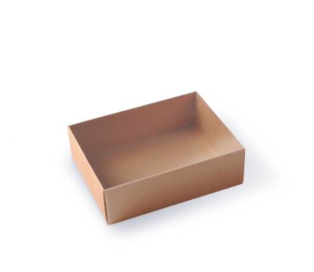 Macaron box with a Clear Plastic Strip
