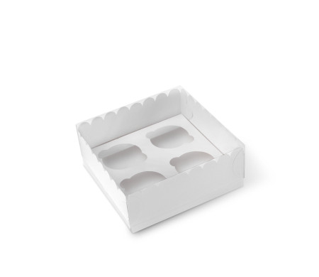 Caja para 4 Cupcakes