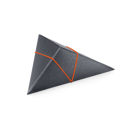 Caja Triangular de Cartón