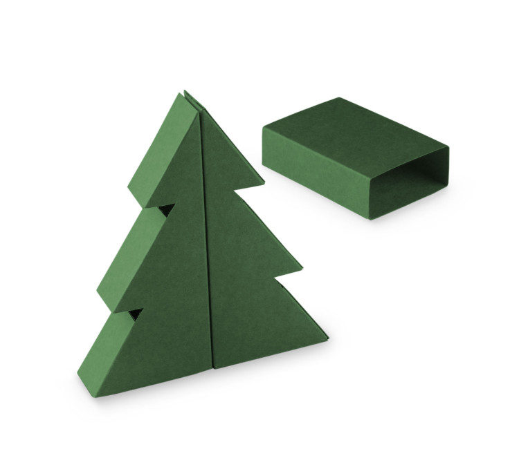 Boîte Cadeau en Forme de Sapin de Noël