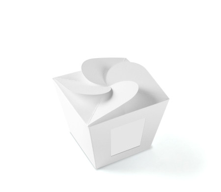 Schachtel für Cremes, originell und in Form einer Blume