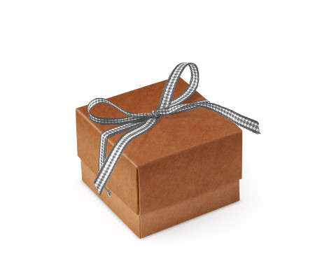 Schöne Geschenkbox mit Deckel und Schleife
