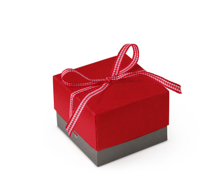 Schöne Geschenkbox mit Deckel und Schleife