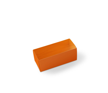 Macaron box with a Clear Plastic Strip