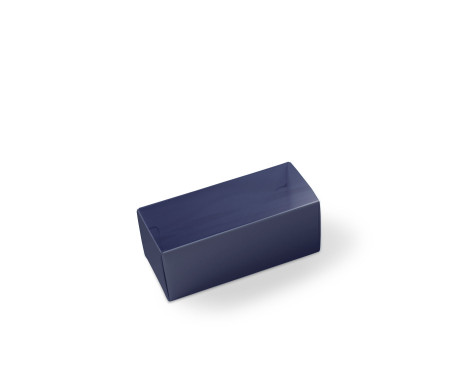 Macaron box with a Clear Plastic Strip
