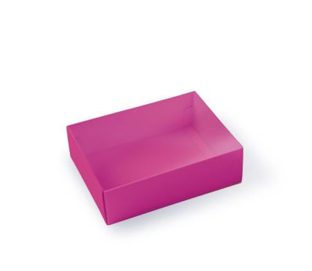 Macaron box with a Clear Plastic Strip