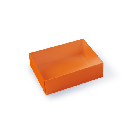 Macaron box with a Clear Plastic Strip