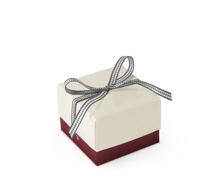 Jolie Boîte Cadeau avec Fermeture et Noeud Décoratif