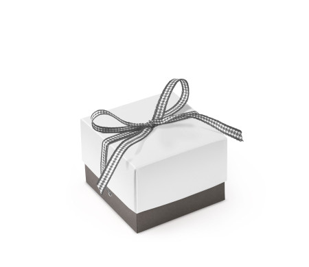 Schöne Geschenkbox mit Deckel und Schleife