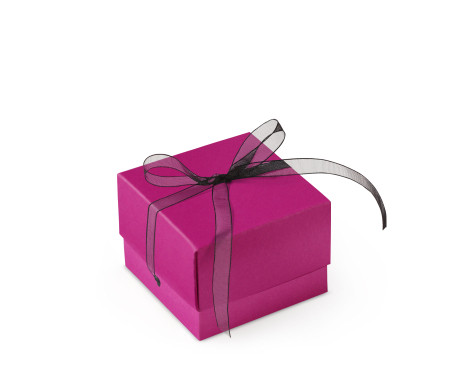 Schöne Geschenkbox mit Deckel und Schleife