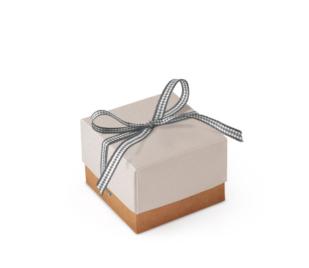 Bonita Caja Regalo con Tapa y Lazo Decorativo
