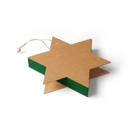 Star-shaped Box Ideal for Christmas