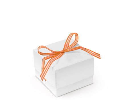 Schöne Geschenkbox mit Deckel und Schleife