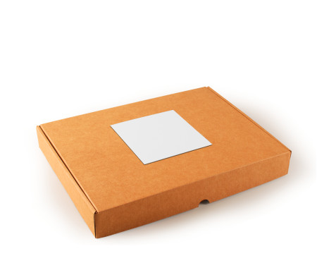 Caja plana para envío postal