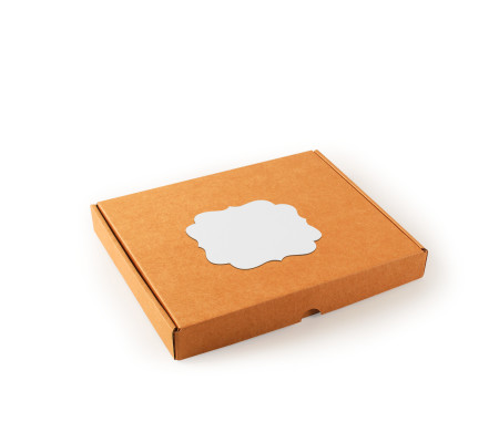 Caja plana para envío postal