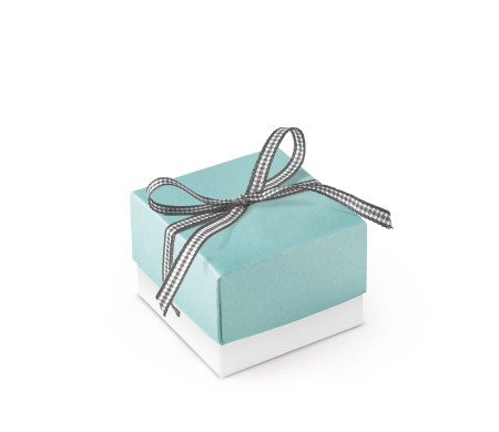 Schöne Geschenkbox mit Deckel und Schleife