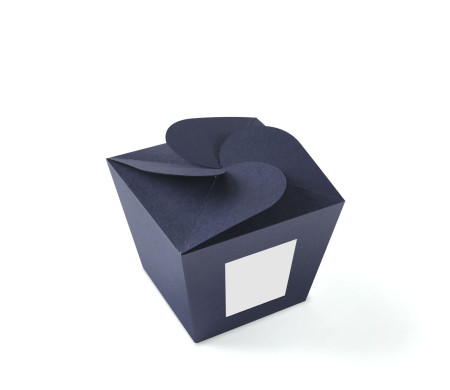 Schachtel für Cremes, originell und in Form einer Blume