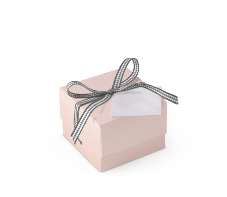 Schöne Geschenkbox mit Deckel und Schleife