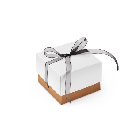Bonita Caja Regalo con Tapa y Lazo Decorativo