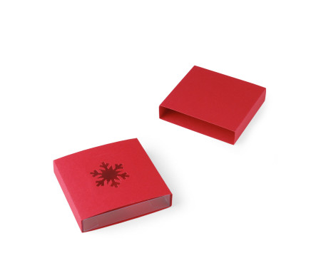 Box for Sweets with an Original Die Cut Figure 