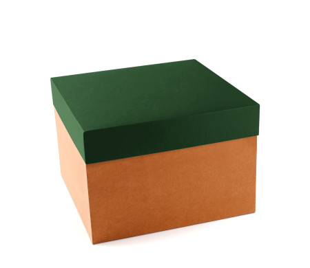 Caja para sombreros. De fácil montaje y disponible en 3 tamaños.